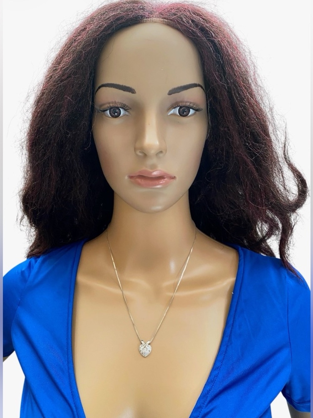 Charles Winston 925 Sterling Silver heart necklace